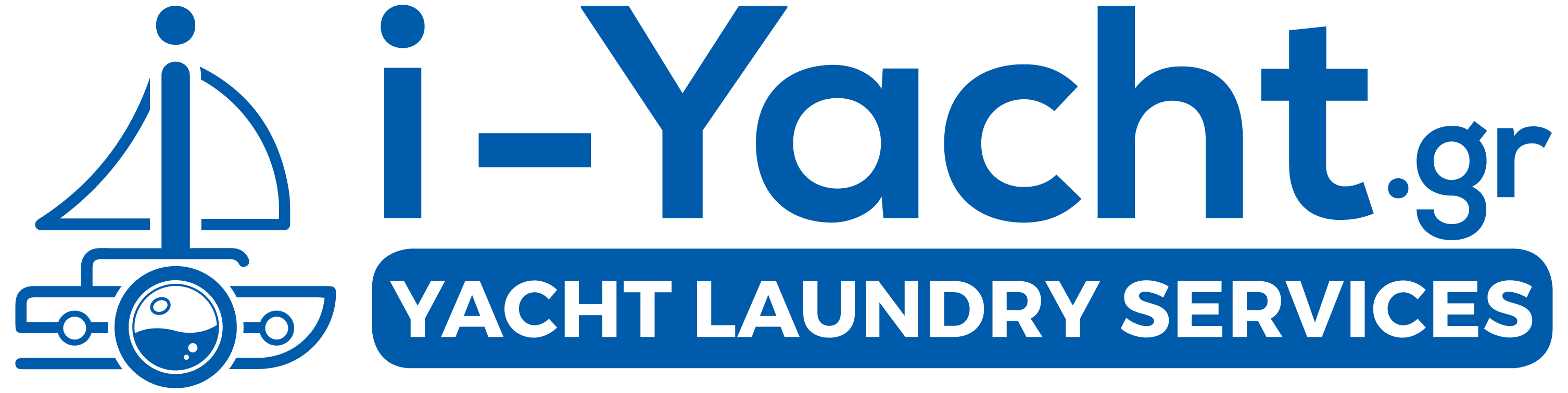 i-Yacht.gr Yacht Laundry Services Logo